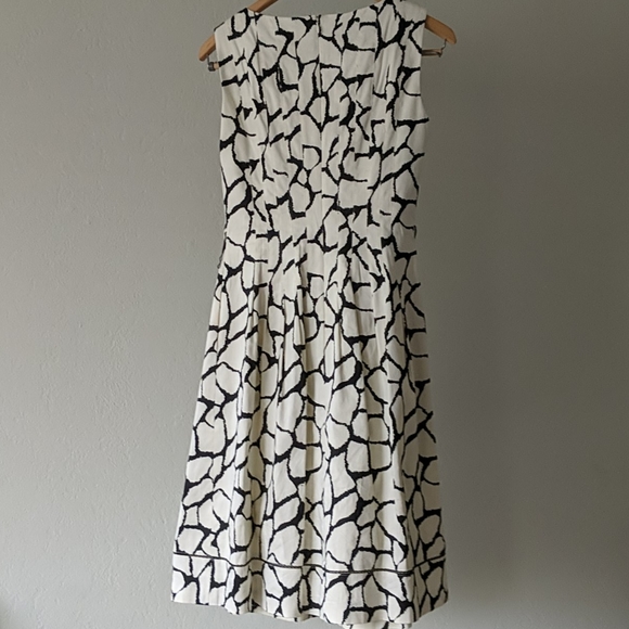 Kay Unger printed dress with pockets - Picture 5 of 8